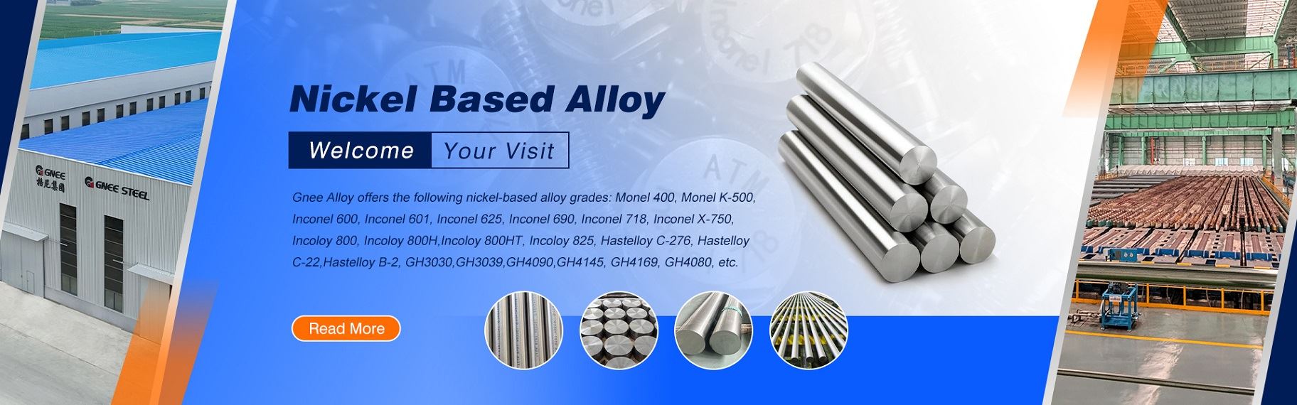 Gnee Alloy Nickel-Based Superalloy Factory Production Line